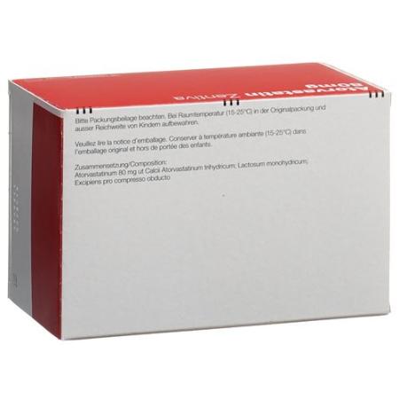 Atorvastatin Zentiva Filmtabl 80 mg 100 pcs - PrimeCare Global