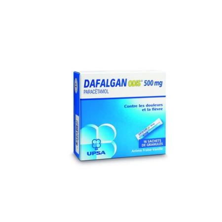 Dafalgan Odis Gran 500 mg bag 16 pcs - PrimeCare Global