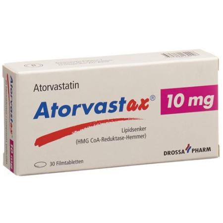 Atorvastax film tabl 10 mg 30 pcs - PrimeCare Global