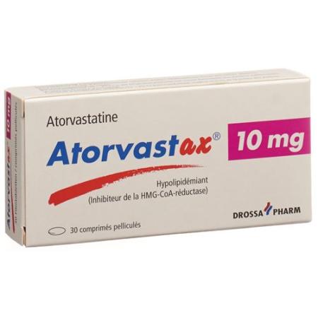 Atorvastax film tabl 10 mg 30 pcs - PrimeCare Global