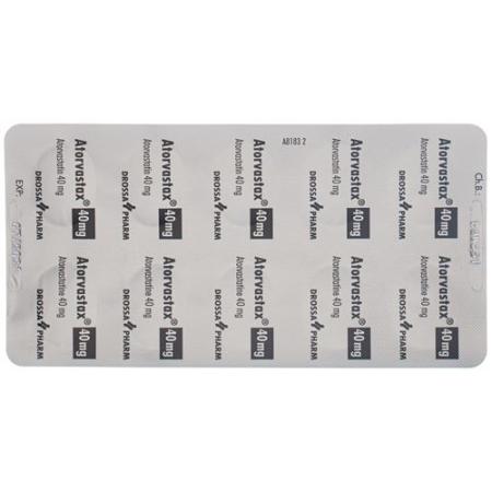 Atorvastax film tabl 40 mg 100 pcs - PrimeCare Global