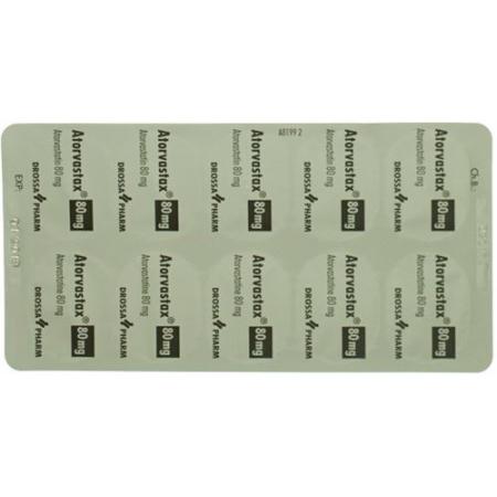 Atorvastax film tabl 80 mg 30 pcs - PrimeCare Global
