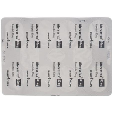 Atorvastax film tabl 80 mg 100 pcs - PrimeCare Global