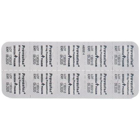 Pravatax Tabl 20 mg 30 pcs - PrimeCare Global
