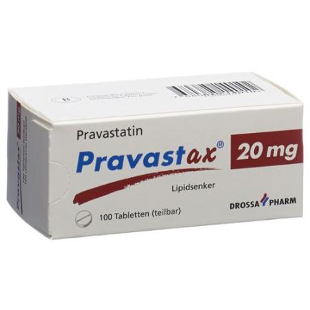 Pravastax Tabl 20 mg 100 pcs - PrimeCare Global