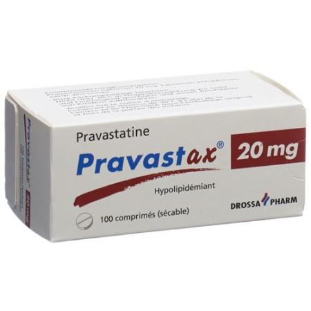 Pravastax Tabl 20 mg 100 pcs - PrimeCare Global