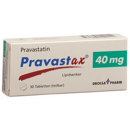 Pravatax Tabl 40 mg 30 pcs - PrimeCare Global