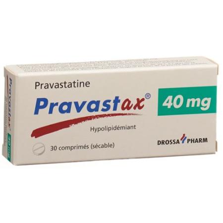 Pravatax Tabl 40 mg 30 pcs - PrimeCare Global