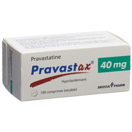 Pravastax Tabl 40 mg 100 pcs - PrimeCare Global