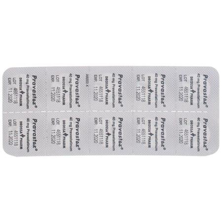 Pravastax Tabl 40 mg 100 pcs - PrimeCare Global