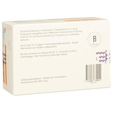 Xigduo XR film tablets 5 mg/500 mg 28 pcs - PrimeCare Global