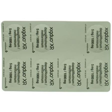 Xigduo XR film tablets 5 mg/1000 mg 28 pcs - PrimeCare Global