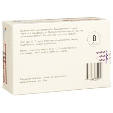 Xigduo XR film tablets 5 mg/1000 mg 98 pcs - PrimeCare Global