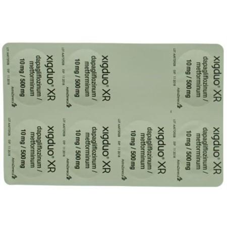 Xigduo XR film tablets 10 mg/500 mg 98 pcs - PrimeCare Global