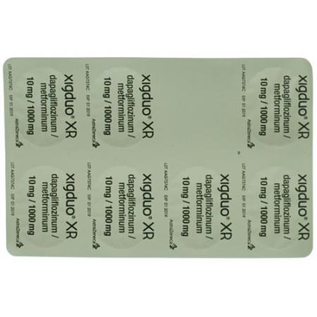 Xigduo XR film tablets 10 mg/1000 mg 28 pcs - PrimeCare Global