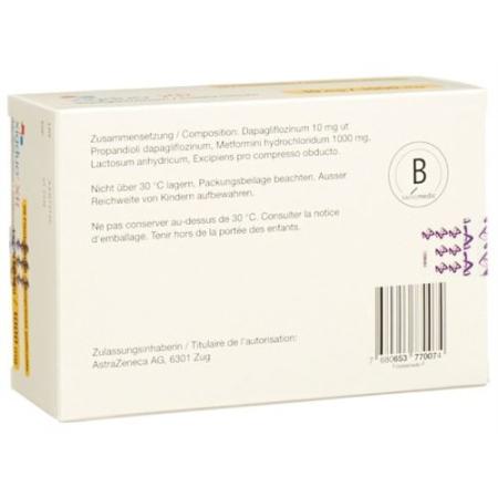 Xigduo XR film tablets 10 mg/1000 mg 98 pcs - PrimeCare Global