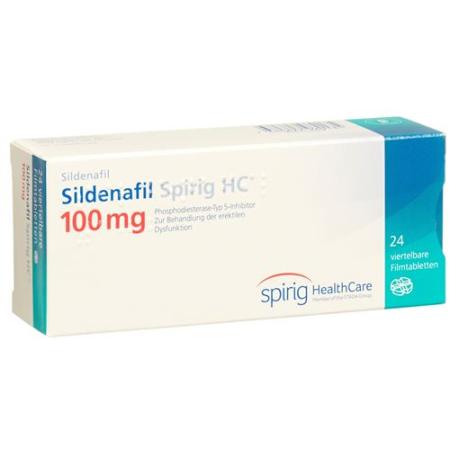 Sildenafil Spirig HC Filmtabl 100 mg 24 pcs - PrimeCare Global