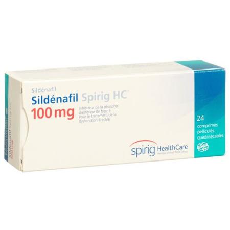 Sildenafil Spirig HC Filmtabl 100 mg 24 pcs - PrimeCare Global