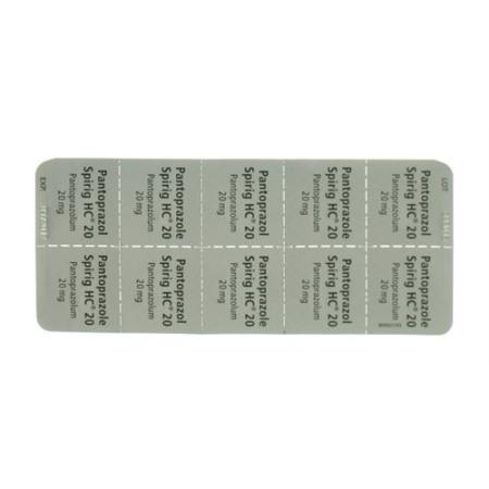 Pantoprazole Spirig HC Tabl 20 mg bottle 120 pieces - PrimeCare Global