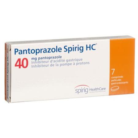 Pantoprazole Spirig HC Tabl 40 mg bottle 100 pieces - PrimeCare Global