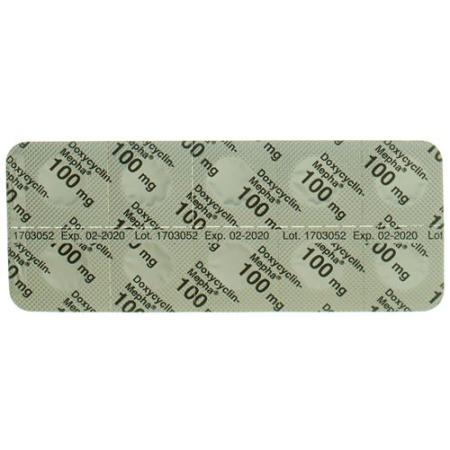 Doxycycline-Mepha Tabl 100 mg 10 pcs - PrimeCare Global