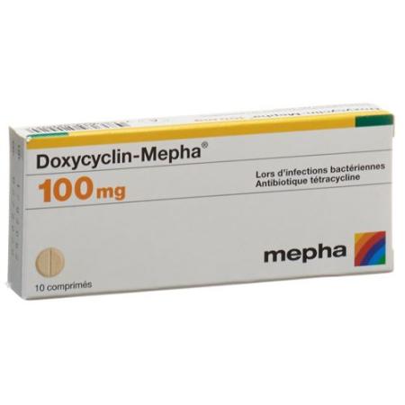 Doxycycline-Mepha Tabl 100 mg 10 pcs - PrimeCare Global