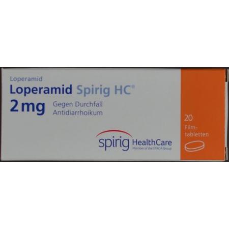 Loperamide Spirig HC Filmtabl 2 mg 20 pcs - PrimeCare Global