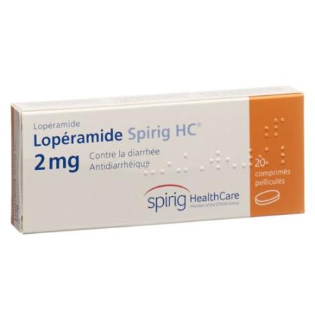 Loperamide Spirig HC Filmtabl 2 mg 20 pcs - PrimeCare Global