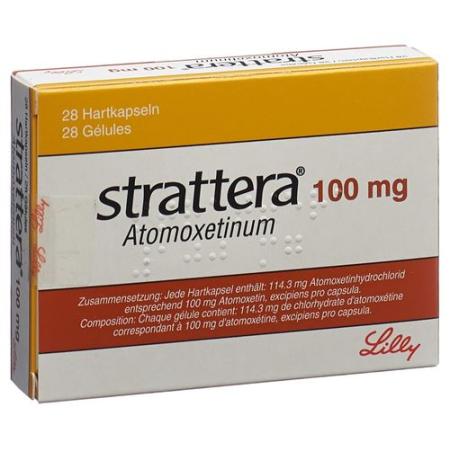 Strattera caps 100 mg 28 pcs - PrimeCare Global