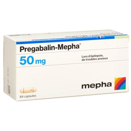 Pregabalin-Mepha Kaps 50 mg 84 pcs - PrimeCare Global