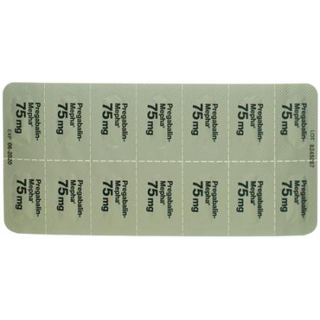 Pregabalin-Mepha Kaps 75 mg 56 pcs - PrimeCare Global