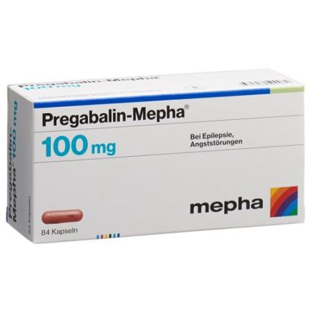 Pregabalin-Mepha Kaps 100 mg 84 pcs - PrimeCare Global