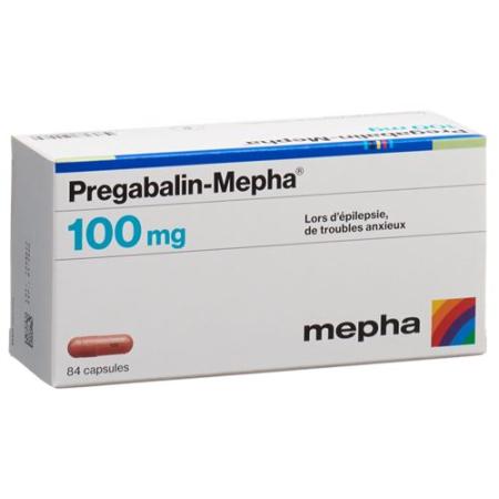 Pregabalin-Mepha Kaps 100 mg 84 pcs - PrimeCare Global