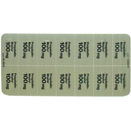 Pregabalin-Mepha Kaps 100 mg 84 pcs - PrimeCare Global