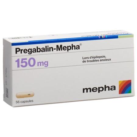 Pregabalin-Mepha Kaps 150 mg 56 pcs - PrimeCare Global