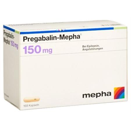 Pregabalin-Mepha Kaps 150 mg 168 pcs - PrimeCare Global
