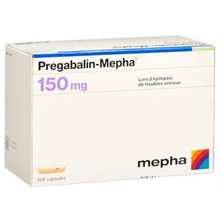 Pregabalin-Mepha Kaps 150 mg 168 pcs - PrimeCare Global