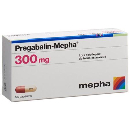 Pregabalin-Mepha Kaps 300 mg 56 pcs - PrimeCare Global