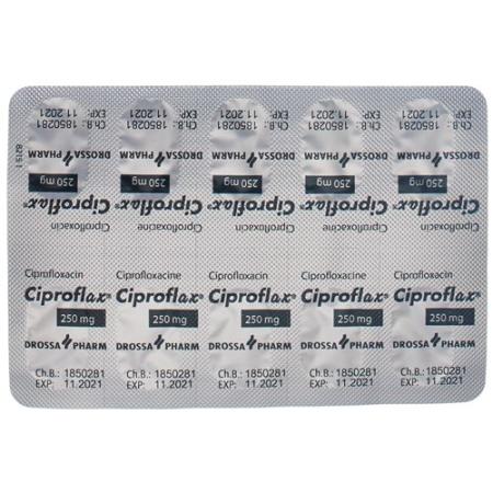 Ciproflax Filmtablet 250 mg 20 pcs - PrimeCare Global