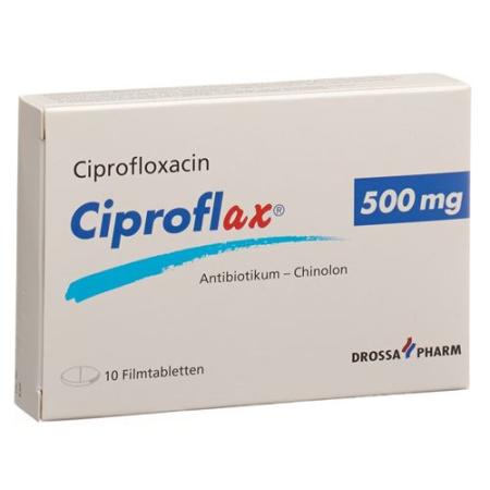 Ciproflax Filmtablet 500 mg 10 pcs - PrimeCare Global