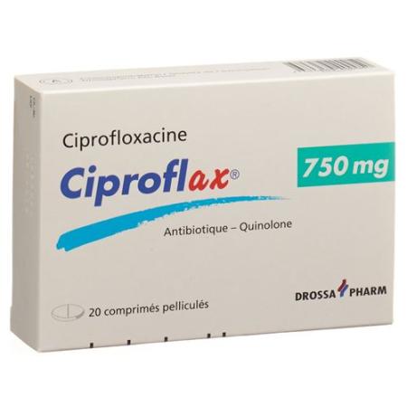 Ciproflax Filmtablet 750 mg 20 pcs - PrimeCare Global