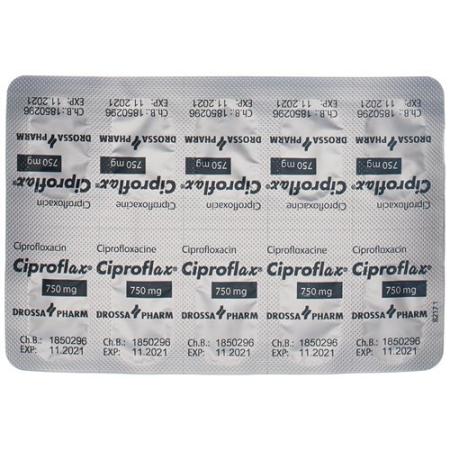 Ciproflax Filmtablet 750 mg 20 pcs - PrimeCare Global