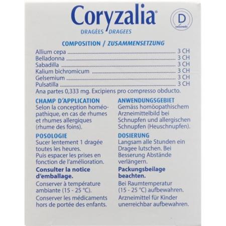 Coryzalia Boiron Drag 40 pcs - PrimeCare Global