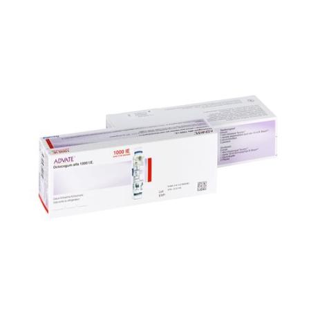 Advate dry sub 1000 IU with solvent 2 ml perf - PrimeCare Global
