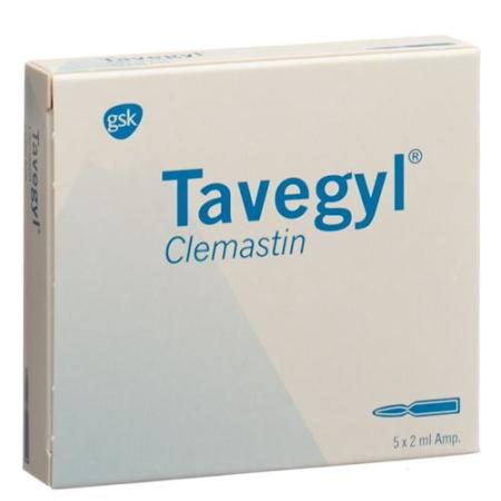 Tavegyl Inj L&ouml;s 2 mg/2ml i.m./i.v. 5amp 2ml - PrimeCare Global