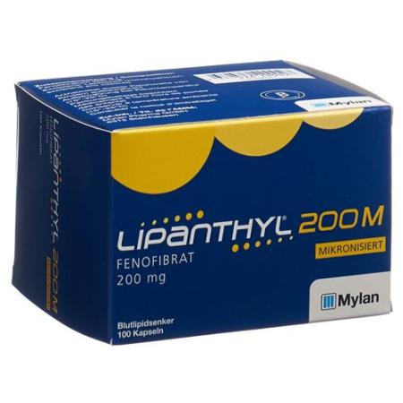 Lipanthyl 200 M caps 200 mg 30 pcs - PrimeCare Global