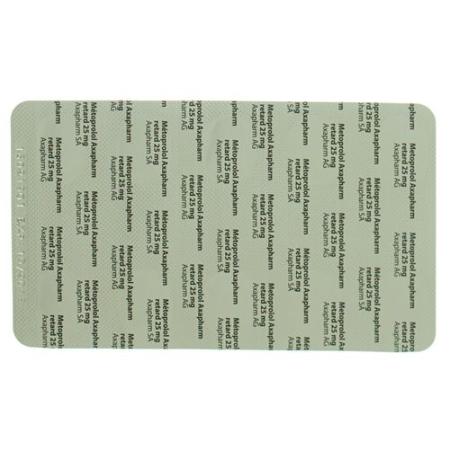 Metoprolol Axapharm Ret Tabl 25 mg 30 pcs - PrimeCare Global