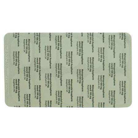 Metoprolol Axapharm Ret Tabl 100 mg 30 pcs - PrimeCare Global