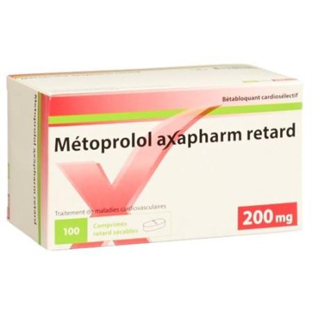 Metoprolol Axapharm Ret Tabl 200 mg 30 pcs - PrimeCare Global