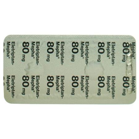 Eletriptan-Mepha Lactab 80 mg 6 pcs - PrimeCare Global